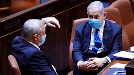 בנימין נתניהו ובני גנץ, צילום: עמוס בן גרשון, דוברות הכנסת