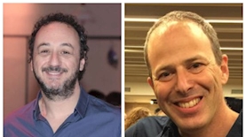 מימין לשמאל ערן יסעור וישראל מוקדי, צילום: LINKEDIN יחצ