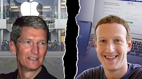 מארק צוקרברג, טים קוק, צילום: פייסבוק/מארק צוקרברג, ויקיפדיה, freepik