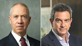 רון תומר, יואב גלנט, צילום: מתוך פייסבוק