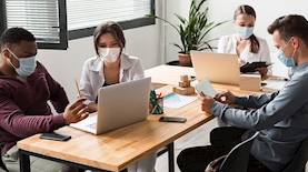 עבודה בזמן קורונה, צילום: freepik