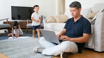 עבודה מהבית בזמן הקורונה, צילום: freepik