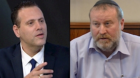 אביחי מנדלבליט, מיקי זוהר, צילום: לעמ/עמוס בן גרשון, טוויטר/מיקי זוהר