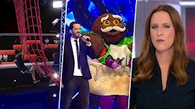 חדשות 13, הזמר במסכה, נינג'ה ישראל, צילום: מסך קשת 12