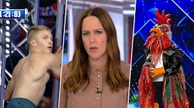 הזמר במסכה, חדשות 12, נינג'ה ישראל, צילום: מסך קשת 12