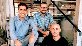 דני רוכמן אלן בקר ועינב איתמר, צילום: גיא דביר