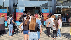 התור בפוקס צומת בילו, צילום: פרטי