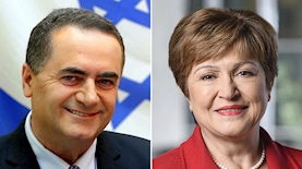 קריסטלינה גורגייבה, ישראל כץ, צילום: ויקיפדיה, פייסבוק/ישראל כץ