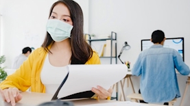 עבודה בזמן קורונה, צילום: freepik