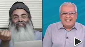 אמנון לוי ואמנון יצחק, צילום: מסך: פייסבוק רשת 13