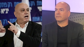 אייל ברקוביץ ועיסאווי פריג, צילום: צילום מסך קשת תומר נויברג פלאש90