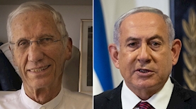 בנימין נתניהו, יורם לס, צילום: פלאש 90/יונתן סינדל, ויקיפדיה