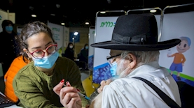 חיסון לקורונה, צילום: אוליבר פיטוסי פלאש 90