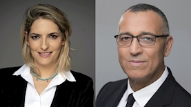 יו"ר פסגות קופות גמל שלמה פשה ומנהלת ההשקעות גת מגידו, צילום: רמי זרנגר