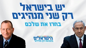 הקמפיין החדש של חולדאי, צילום: טוויטר הישראלים יונתן זינדל פלאש90