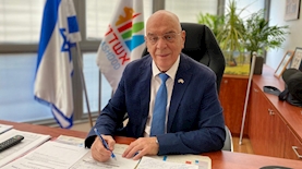 שמעון כצנלסון, סגן ראש העיר אשדוד, צילום: מריאנה סדובסקי
