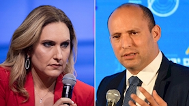 נפתלי בנט, קרן מרציאנו, צילום: יחצ, פלאש 90/ הדס פרוש