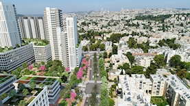 רובע תלפיות, צילום: הדמיה: משרד יעקב מולכו אדריכלים