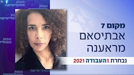 אביתסאם מראענה, צילום: מסך טוויטר