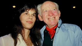 מיכל בת אדם לצד השחקן רפאל קלצקין, צילום: משה שי פלאש 90