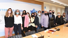 מעמד החתימה, צילום: ההסתדרות