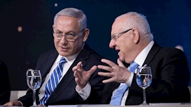 ריבלין ונתניהו, צילום: יהונתן סינדל פלאש 90