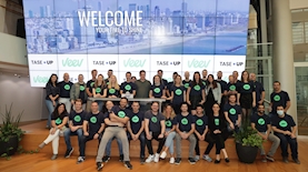 מייסדי Veev במעמד הנפקה, צילום: הבורסה לניירות ערך