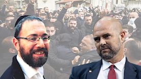 ישראל פריי נגד אמיר אוחנה, צילום: רוני עופר יונתן סינדל פלאש 90 וטוויטר