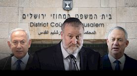 מנדלביט בינימין נתניהו בני גנץ, צילום: פייסבוק אוליבר פיטוסי תמר ניברג פלאש 90