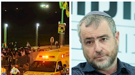 שמעון ריקלין אסון מירון, צילום: דוד כהן משה שי פלאש 90