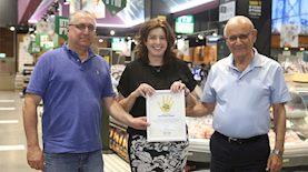 חגי שלום אורלי סיון ויוסי שליו, צילום: אסף לב