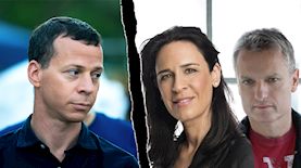 אילן שילוח, שירה מרגלית, עמית סגל, צילום: יחצ, יונתן בלום, משה שי פלאש 90