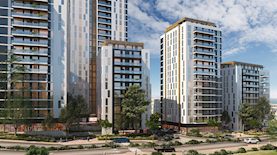 הדמיה - מתחם רוטשילד קרית אליעזר, צילום: הדמיה "הקוביה"