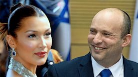 נפתלי בנט ובלה חדיד, צילום: יונתן סינדל פלאש 90, Georges Biard