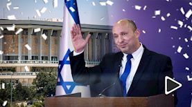 נפתלי בנט, ראש ממשלת מדינת ישראל, צילום: יונתן סינדל נועם ריבלין פלאש 90