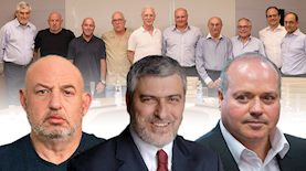 קבוצת משקיעים בהובלת פועלים אקוויטי (לשעבר פועלים שוקי הון), קבוצת הראל ביטוח ופיננסים והראל ויזל, צילום: יונתן סינדל פלאש 90, גדי דון, דימה טליאנסקי