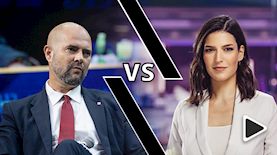 דוריה למפל ואמיר אוחנה, צילום: מיכה לובטון יונתן סינדל פלאש 90