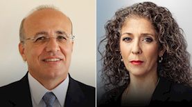 קרן נויבך, משה ברקת, צילום: מתוך עמוד הפייסבוק של קרן נויבך, מתוך אתר gov