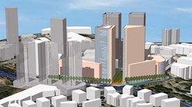 הדמיה לתכנית גן חוצבים, צילום: קולקר קולקר אפשטיין אדריכלים