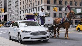 הניסוי של מובילאיי בניו-יורק, צילום: אינטל-מובילאיי