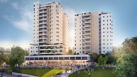 פרויקט view של יוסי אברהמי בדרום תל אביב הדמייה: וויופוינט