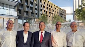 תכנית הבינוי העתידית בטחנת הקמח בגבעת שאול, צילום: דוברות עיריית ירושלים, הדמיה: view point