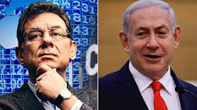 בנימין נתניהו, אלברט בורלא, צילום: פלאש 90/ אוליבייר פיטוסי, פייסבוק/ דימיטריס באורס