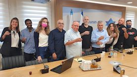 מעמד החתימה בהסתדרות, צילום: ההסתדרות