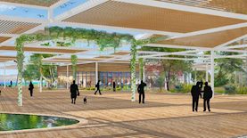 איזון בין פיתוח לשמירה על טבע ונוף, צילום: הדמיה: מייזליץ כסיף רויטמן אדריכלים