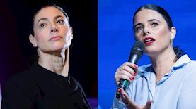 איילת שקד ומרב מיכאלי, צילום: יהונתן זינדל ותומר נויברג, פלאש 90