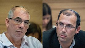 שמחה רוטמן וניר אורבך, צילום: יונתן זינדל, פלאש 90