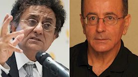 יהודה שרוני, בן-דרור ימיני, צילום: רובי קסטרו, פרטי