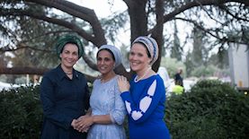 אימהות שלושת הנערים, צילום: הדס פרוש, פלאש 90