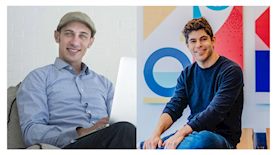 סמנכ"ל מוצר בשופיפיי, ברנדון צ'ו ומנכ"ל יוטפו, תומר תגרין, צילום: יח"צ
